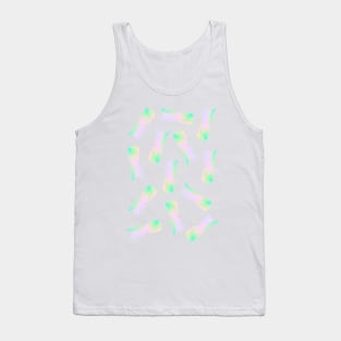 Pineapples Iridescent Holographic Tank Top